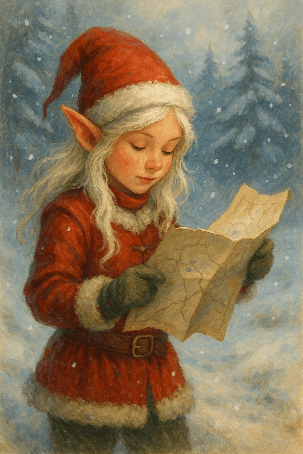 Tindra reading map