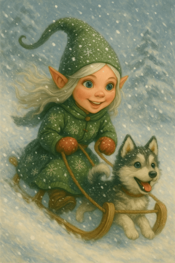 Tindra's Snowy Adventure family activity in Lapland